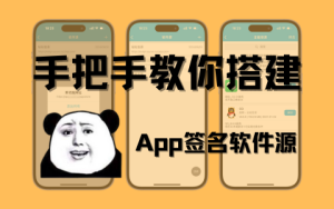 手把手教你搭建App签名软件源，轻松集成到全能签和轻松签！-优享云博客