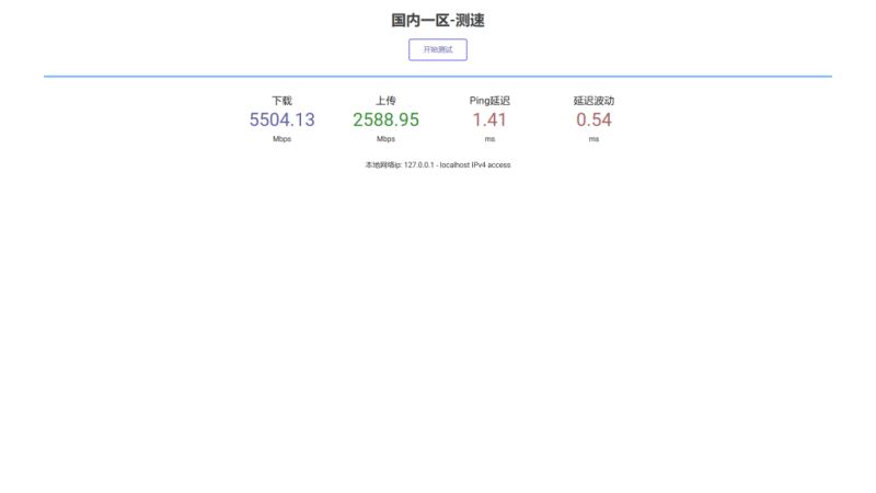  服务器在线测速系统源码-优享云博客